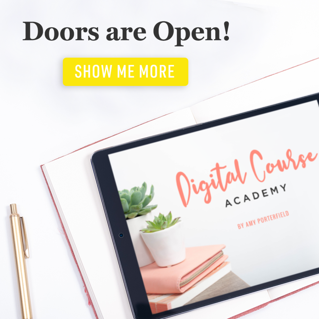 Digital Course Academy By Amy Porterfield